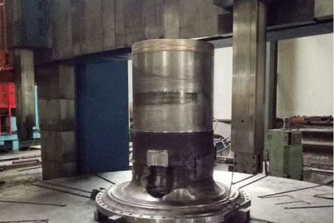 礦山車輛主軸修復